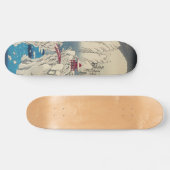 Skateboard Utagawa Hiroshige - Neige sur le mont Haruna (Horz)