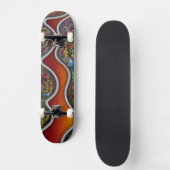 Skateboard V19 Abstrait (Recto)