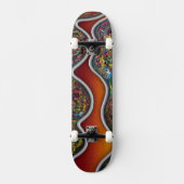 Skateboard V19 Abstrait (Recto)