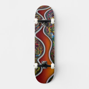 Skateboard V19 Abstrait