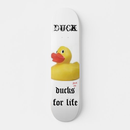 Skateboard v vc, images, canards pour la vie, canard - Custom (Devant)