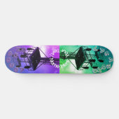 Skateboard Vagabond Vert Violet (Horz)