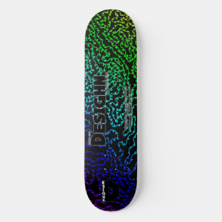 Skateboard Vague 1 : Desighn. - Lumières arc-en-ciel | Skate