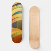 Skateboard Vague arc-en-ciel (Recto)