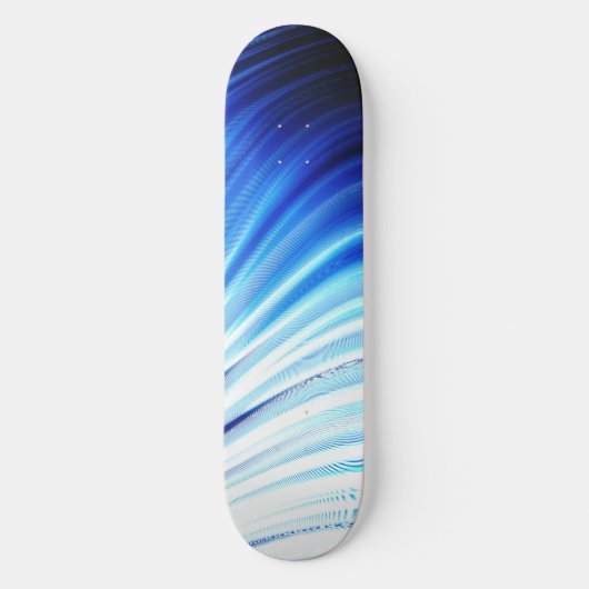 Skateboard Vague bleue (Recto)