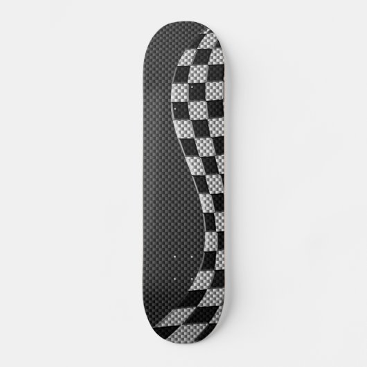 Skateboard Vague de emballage Checkered de drapeau de style (Recto)