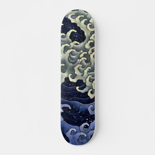Skateboard Vague de Hokusai 2 (Devant)