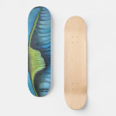 Skateboard "Vague de monstre" par Ryan Sims (Recto)