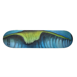 Skateboard "Vague de monstre" par Ryan Sims