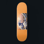 Skateboard vague de peinture artistique japonaise,<br><div class="desc">Vague de peinture japonaise,  skateboard.</div>