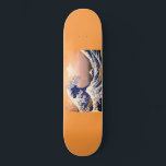 Skateboard vague de peinture artistique japonaise,<br><div class="desc">Vague de peinture japonaise,  skateboard.</div>
