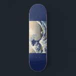 Skateboard vague de peinture artistique japonaise,<br><div class="desc">vague de peinture japonaise,  skateboard.</div>