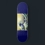 Skateboard vague de peinture artistique japonaise,<br><div class="desc">vague de peinture japonaise, skateboard.</div>