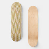 Skateboard Vague Jaune Féminin (Recto)
