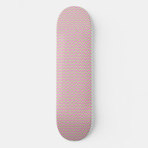 Skateboard Vague rose fille verte