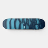 Skateboard Vagues Aqua Blue Water (Horz)