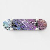 Skateboard Vagues arc-en-ciel (Horz)