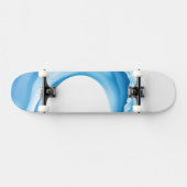 Skateboard Vagues bleues (Horz)