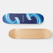 Skateboard Vagues de Poséidon (Horz)