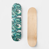 Skateboard vagues de style japonais (Recto)