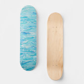 Skateboard Vagues d'eau de surface Océan Mer (Recto)
