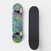 Skateboard Vagues Funky (Recto)