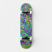 Skateboard Vagues Funky (Recto)