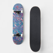 Skateboard Vagues Funky (Recto)