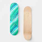 Skateboard vagues Maui bleu/vert Thunder_Cove (Recto)