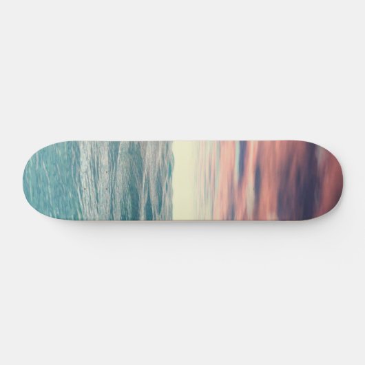 Skateboard Vagues turquoise (Horz)
