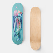 Skateboard Valentijn Dolphin Couple (Voorkant)