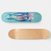Skateboard Valentine Dolphin Couple (Horz)