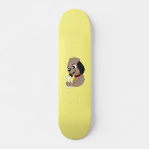 skateboard van cartoon van puppy dog