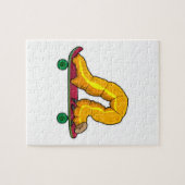 Skateboard van de derde pijler legpuzzel (Horizontaal)