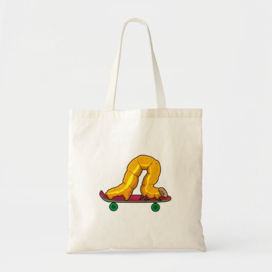 Skateboard van de derde pijler tote bag (Voorkant)