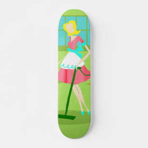 Skateboard van de Huisvrouw van het midden van de