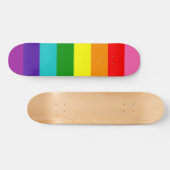 Skateboard van de LGBT (Regenboog) (Horizontaal)