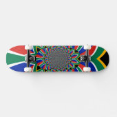 Skateboard van de mooie Zuid-Afrikaanse vlag (Horizontaal)