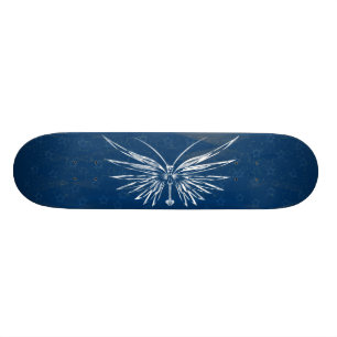Skateboard van de schedelvlinder