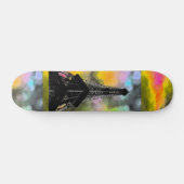 Skateboard van Eiffel Tower (Horizontaal)