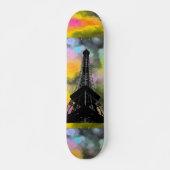 Skateboard van Eiffel Tower (Voorkant)