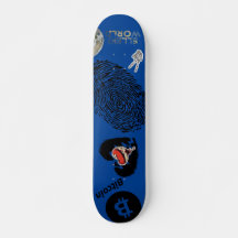 Skateboard van Elleki (blauw) #3