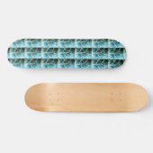 skateboard van gesculpeerd metaal (Horizontaal)