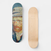 Skateboard Van Gogh - Autoportrait avec un Casquette gris (Recto)