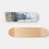 Skateboard Van Gogh : Le moulin de Galette (Horz)