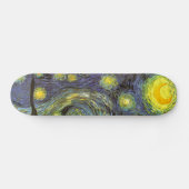 Skateboard Van Gogh : Nuit étoilée (Horz)