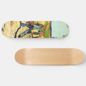 Skateboard Van Gogh : Peintre sur son chemin de travailler (Horz)