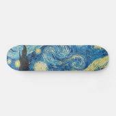 Skateboard Van Gogh Starry Classic Nuit Impressionnisme Art (Horz)