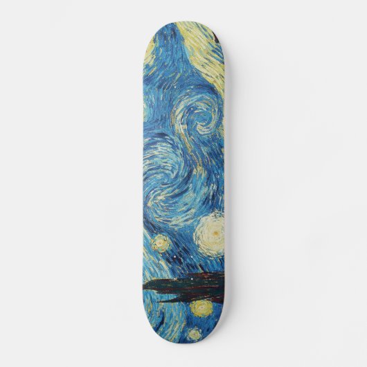 Skateboard Van Gogh Starry Classic Nuit Impressionnisme Art (Recto)