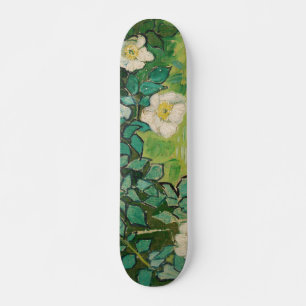 Skateboard Van Gogh Wild Roses